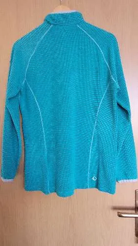 Regatta Damen Fleecepullover Gr. 42/XL Türkis Outdoor Half-Zip