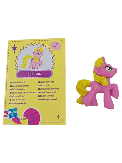 Hasbro My Little Pony Junebug Spielfigur Pink Pferd Sammelfigur