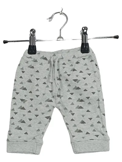 STACCATO Jogginghose Kinder Grau Gr. 56 Bergmuster Baumwolle