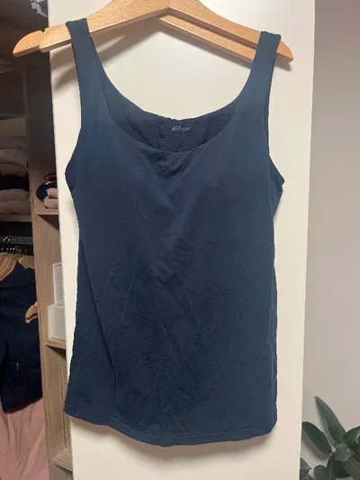 UNIQLO AIRism Tanktop Damen Petrol Gr. 36, S Basic