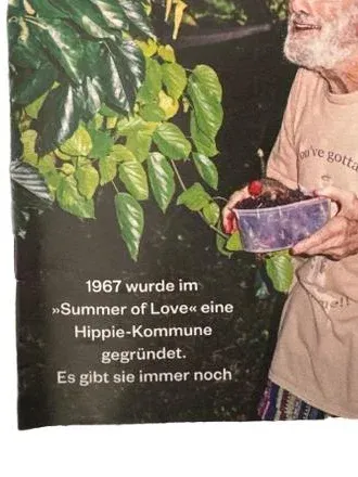 Süddeutsche Zeitung Magazin Ewiger Sommer Hippie Kommune Summer of Love 2017
