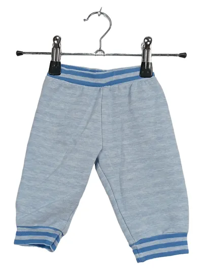 Kanz Jogginghose Sweathose Baby Kinder Blau Gr. 68 100% Baumwolle