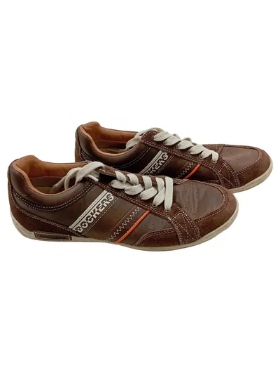 Dockers Herren Sneaker Low Freizeitschuhe Braun Gr. 42