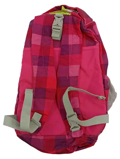 ergobag Schulranzen Rucksack Kariert Pink Kinder
