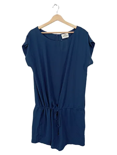Mads Nørgaard Damen Jumpsuit Kurz Petrol Gr. 42 XL Casual