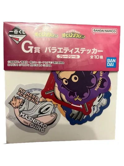 Bandai Namco My Hero Academia Aufkleber Set Sticker Mehrfarbig