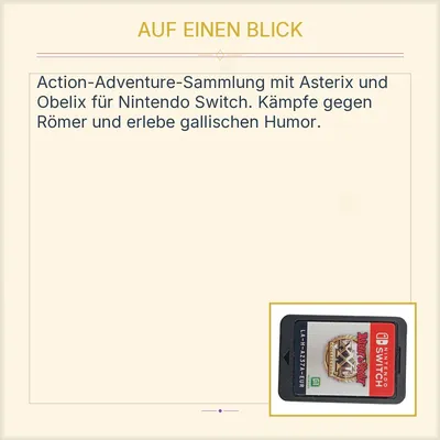 Asterix & Obelix XXL Collection Nintendo Switch Spiel Action Adventure