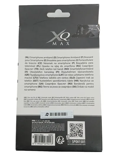 XQ Max Smartphone Armband Sport Handyhalterung Laufen Joggen Schwarz