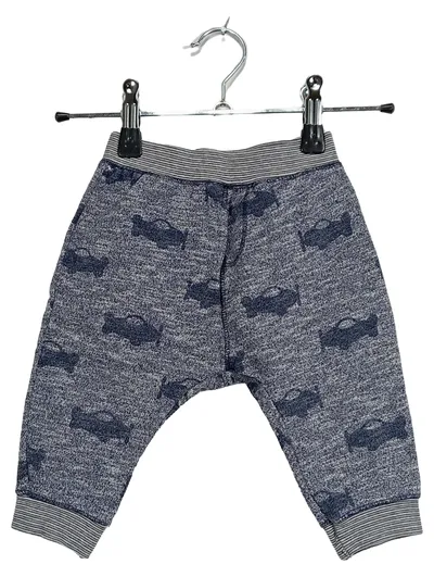 bellybutton Kinder Jogginghose Grau Gr. 68 Auto-Muster Baumwolle