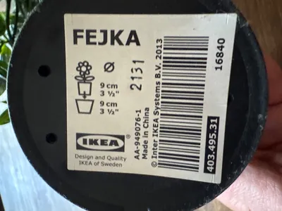 IKEA FEJKA Kunstpflanze Hängepflanze Grün im Topf 9cm Dekoration