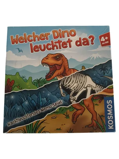 KOSMOS Welcher Dino leuchtet da? Nachtleuchtendes Memo-Spiel Gedächtnisspiel