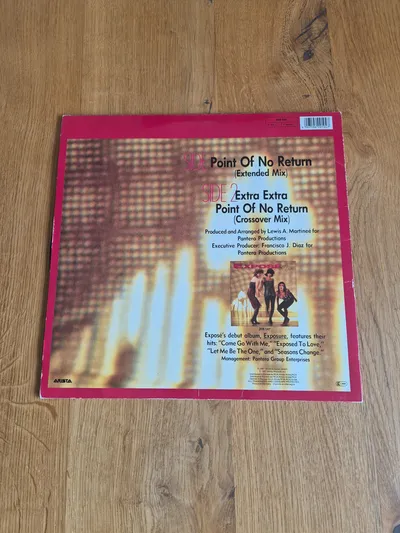 Exposé - Point of No Return (Special 12"-Remix 1987) Vinyl Single