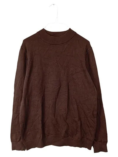 Pull&Bear Herren Pullover Strickpullover Braun Gr. L/40 Basic Viskose