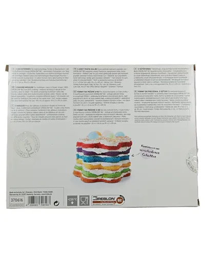 Tchibo Backformen Baking Moulds Blumenform 3 Stück Beige