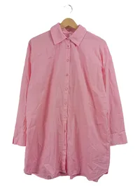 ever.me Damen Hemdblusenkleid Blusenkleid Pink Gr. 36 S Casual 1