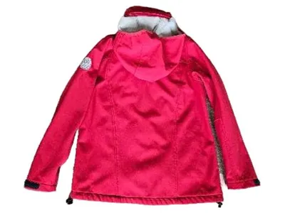 Dry Fashion Softshelljacke Rot Gr. 40 L Outdoor Damen