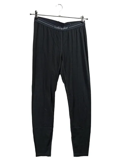Icebreaker Ski Unterhose Herren Gr. 50 L Schwarz Merino Wolle