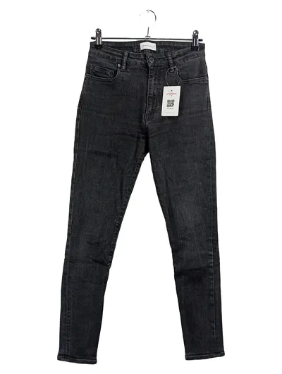 ARMEDANGELS Damen Jeans Slim Fit Grau Gr. W27 36 S