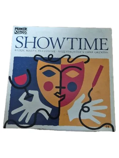 Parker Showtime Brettspiel Partyspiel Reden Malen Pantomime Gesellschaftsspiel