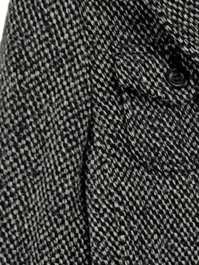 GIN TONIC Damen Blazer Grau Gr. 36 S Meliert mit Patches Casual