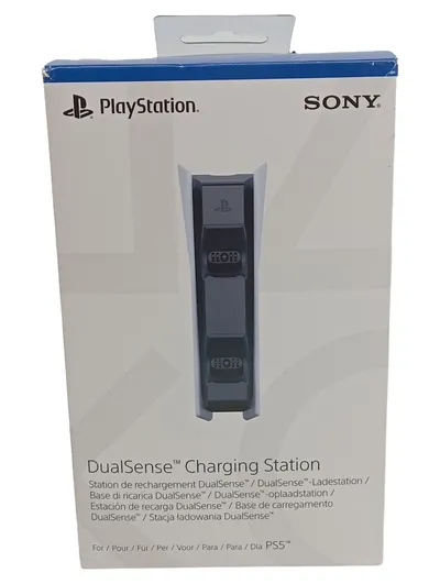 Sony PlayStation 5 DualSense Ladestation PS5 Controller Charger Weiß CFI-ZDS1