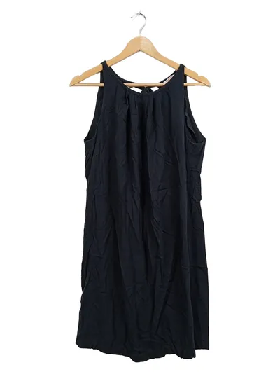 Camaïeu Damen Sommerkleid Schwarz Gr. 40 L Casual Freizeitkleid