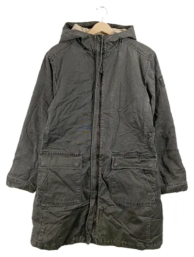 Stormtech Herren Parka Jacke Gr. M Oliv Outdoor Kapuze Baumwolle