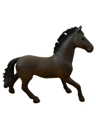 Schleich Pferd Hengst Dunkelbraun Spielfigur Tierfigur 13 cm