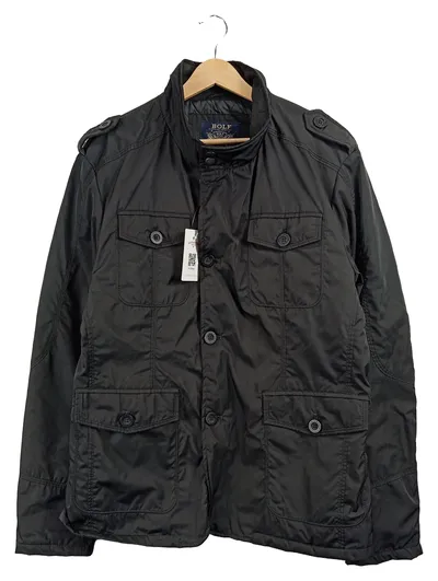 Bolf Herren Leichte Jacke Field Jacket Schwarz Gr. XL Polyester