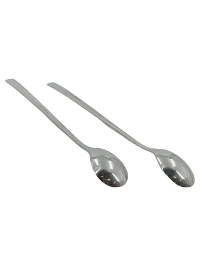 WMF Servierlöffel 2er Set Edelstahl Cromargan 22 cm Silber