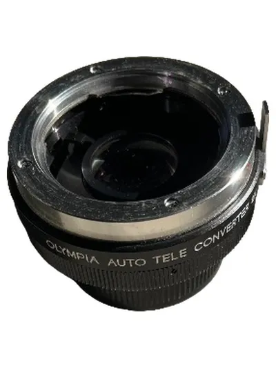 Olympia Multi-Coated Auto Tele Konverter 2x Kamera Objektiv Schwarz