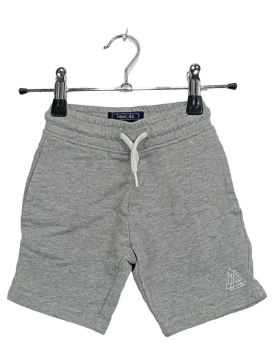 NEXT Jungen Sweatshorts Grau Gr. 98 Baumwolle Jogginghose kurz