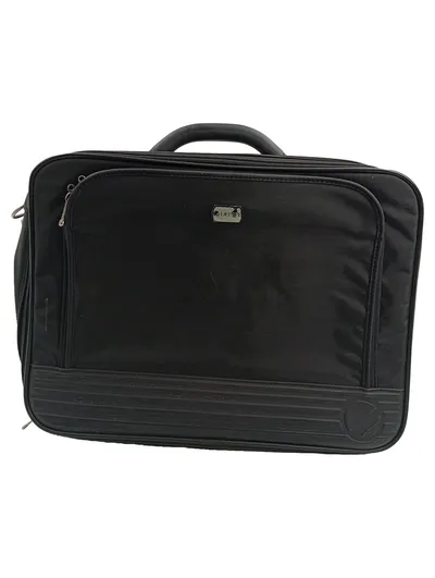 Delsey Paris Laptoptasche Schwarz Business Aktentasche Umhängetasche Groß