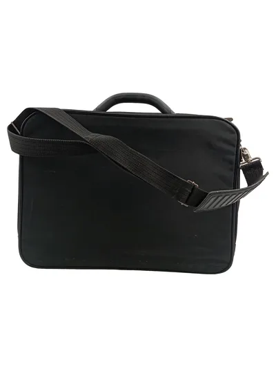 Delsey Paris Laptoptasche Schwarz Business Aktentasche Umhängetasche Groß