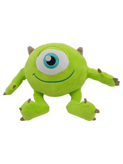 Pixar Kuscheltier Mike Wazowski Die Monster Uni Plüsch Grün 27cm