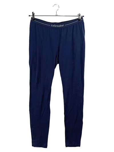 Icebreaker Ski Unterhose Herren Gr. 52 XL Blau Merino Wolle