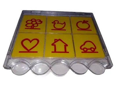 Lernspiel Formen und Farben Kinder Lernspielzeug Legespiel Kunststoff Mehrfarbig