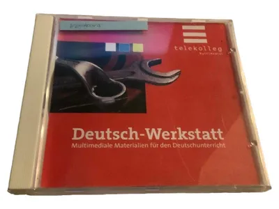 Deutsch-Werkstatt telekolleg Multimedia Lernsoftware PC CD-ROM