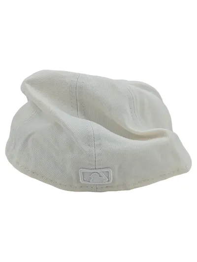 Era 59FIFTY MLB Basecap Cap Herren Weiß Totenkopf Gr. 7 1, 4 57, 7cm