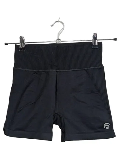 OCEANSAPART Damen Seamless Sport Shorts Schwarz Gr. S Rippstrick