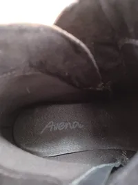 Avena Damen Stiefelette Braun Gr. 37 Leder Komfort Reißverschluss 2
