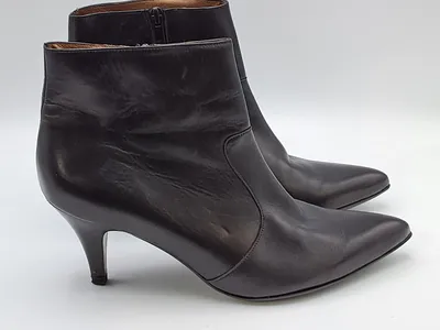 Peter Kaiser Damen Stiefeletten Leder Schwarz Gr. 6.5, 40 Elegant