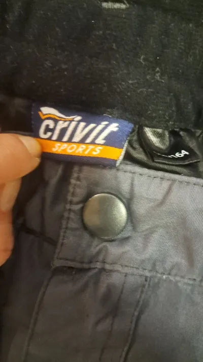 Crivit Sports Skihose Kinder Gr. 146, 152 Schwarz Wintersport