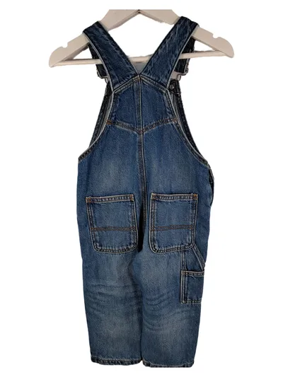 Zara Jeans Latzhose Kinder Gr. 86 12-18 Monate Blau Denim