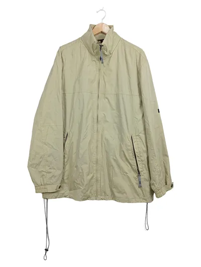 Via Cortesa Herren Leichte Jacke Gr. 56 Beige Windbreaker Casual
