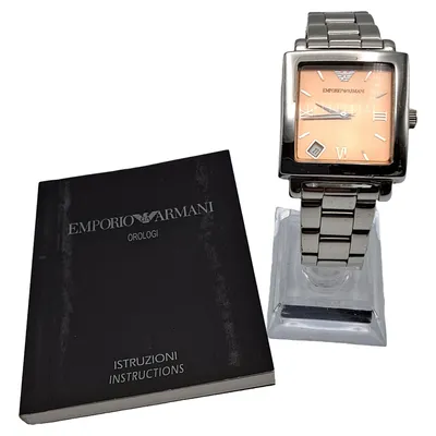 Emporio Armani Damenuhr AR-5320 Edelstahl Silber Elegant