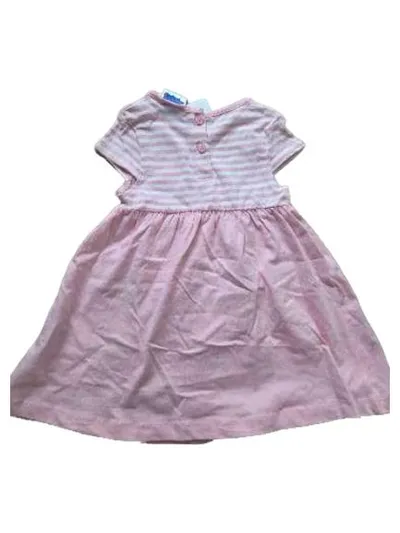 Peppa Pig Freizeitkleid Kinder Rosa Gr. 74 Regenbogen Gestreift