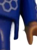 Playmobil Astronaut Spielfigur Blau Wabenmuster Geobra Kinder ab 4 Jahre 5