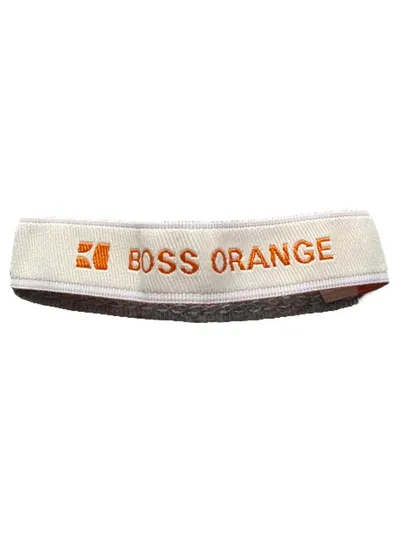 BOSS Orange Damen Top Shirt Grau Gr. 38 M Herz Print Casual Baumwolle