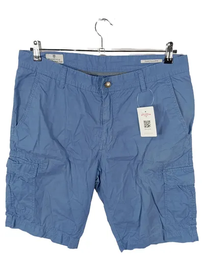 Basefield Herren Cargo Shorts Bermuda Blau Gr. XL 100% Baumwolle
